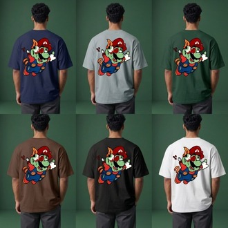 Acid Mario Oversize T-Shirt