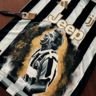 Juventus x Del Piero — Hand-Painted Collector’s Jersey