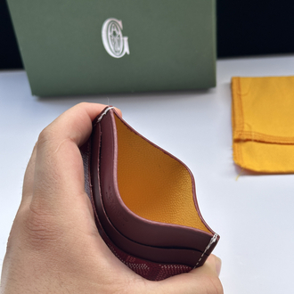 GOYRD Premium Kartlık Bordo ( Kutu + Toz Torbası )