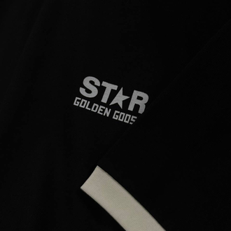GOLDEN GOOSE Premium++ Tshirt Siyah %100 Pamuk