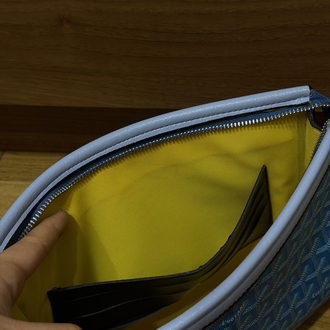GYRD Clutch Çanta Premium Açık Mavi (Toz Torbalı)