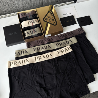 PRADA Premium 3’lü Boxer Set KUTULU