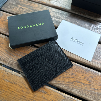 LongChmp. Kartlık Siyah %100 HAKİKİ DERİ (KUTULU)