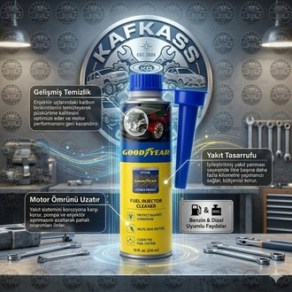 Goodyear "Benzin" Enjektör Temizleyici Yakıt Katkısı