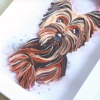 Minimalist Yorkshire Terrier Tablosu | Modern Ev & Ofis Dekorasyonu 