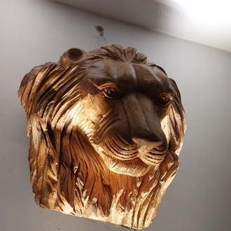 aslan heykeli