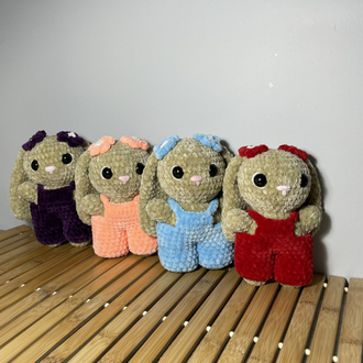 Tulumlu Tavşan Amigurumi