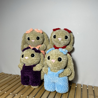 Tulumlu Tavşan Amigurumi