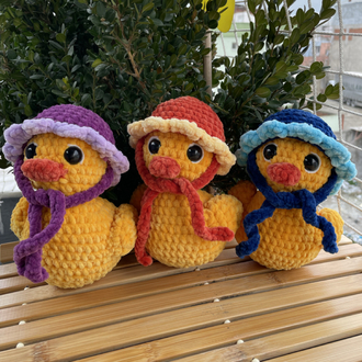 Şapkalı Ördek Amigurumi