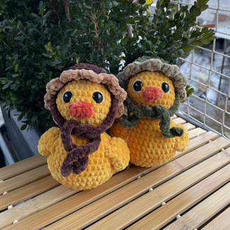 Şapkalı Ördek Amigurumi