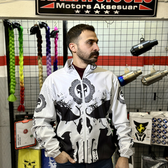Punisher Paraşüt Kumaş Ceket
