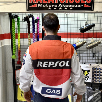Repsol Paraşüt Kumaş Ceket