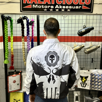 Punisher Paraşüt Kumaş Ceket