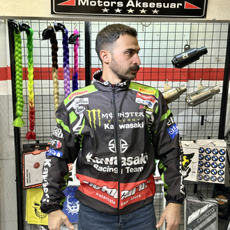 Kawasaki Paraşüt Kumaş Ceket