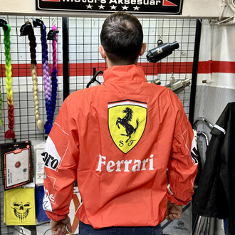 Ferrari & Marlboro Paraşüt Kumaş Ceket