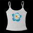 Blue Flower Tank Top