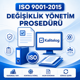 ISO 9001-2015 Değişiklik Yönetim Prosedürü Formlar (Word) | Hemen İndir, Hemen Kullan