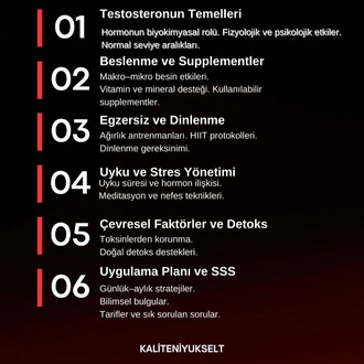 Erkekliğini Geri Kazan: Doğal Yollarla Testosteronunu Maksimuma Çıkar