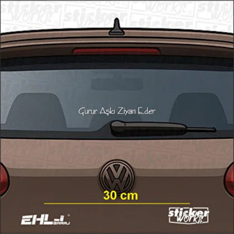 Gurur aşkı ziyan eder