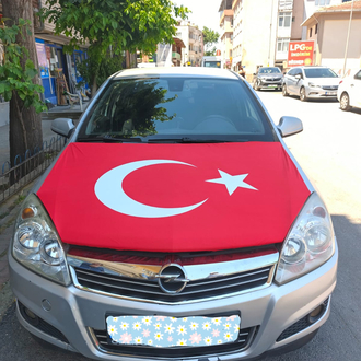 KAPUT Türk bayrağı lastikli