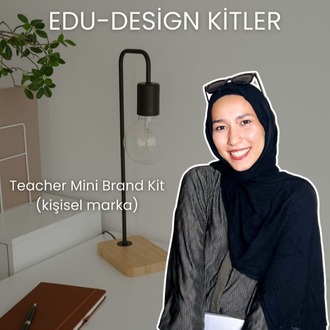 EDU-DESİGN Teacher Mini Brand Kit (kişisel marka)