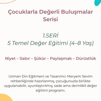 Değerler Eğitimi Veli Rehberi - 1