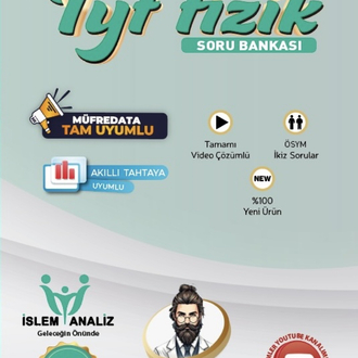 TYT Fizik Soru Bankası (Tüm Fasiküller Bir Arada – Final Baskı)