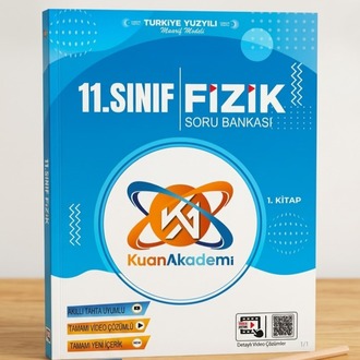 KuanAkademi 11. Sınıf Fizik Soru Bankası - Yeni Maarif Modeli Uyumlu