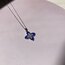 Silver Clover Kolye