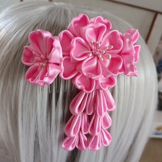 Katmerli Sakura Tarak Pembe