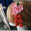 Pembe Sakura Buket Kanzashi