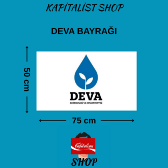 Deva bayrağı(beyaz)