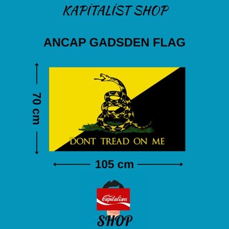 ANCAP GADSDEN FLAG(büyük boy)