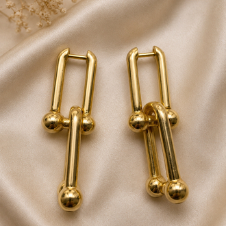Gümüş TIFFANY&CO küpe