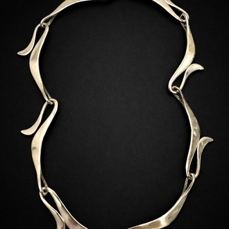Gümüş kolye 40 cm