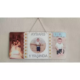 Baskılı Ve Yazılı Saat 63x29,7cm Ölçüler