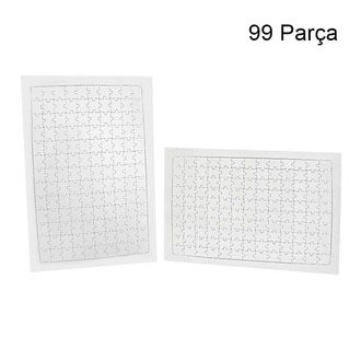 Kişiye Özel Fotoğraf Baskılı Süblimasyon Dikdörtgen Puzzle A4 - 99 Parça