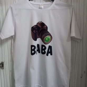 BABA YAZILI BASKILI T-SHİRT ADET 1