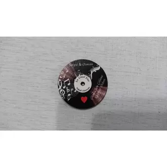 6 Cm Plak Desenli Magnet Söz Nişan Nikah Düğün 25 Adet