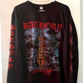 Bathory - Blood on Ice - Uzun Kollu Tshirt  (Arka Baskı Opsiyonel) (Black Metal)