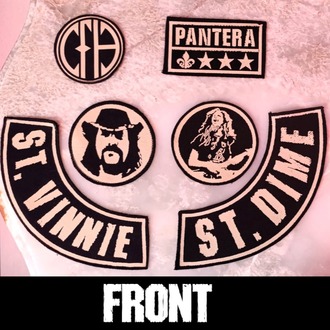 Pantera - Full Patch Set - (Dimebag Darrell, Vinnie) (10 parça) (Groove Metal)