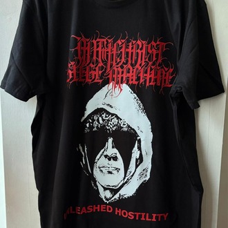 Antichrist Siege Machine - Unleashed Hostility - Tshirt (Arka baskı opsiyonel) (Black Death Metal) 