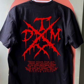 Devourment - TXDM (Kırmızı Baskı) - Tshirt (Arka baskı opsiyonel) (Brutal Death, Slam)