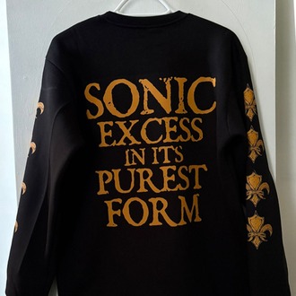Crowbar - Sonic Excess in Its Purest Form - Uzun Kollu Tshirt (Arka baskı opsiyonel)