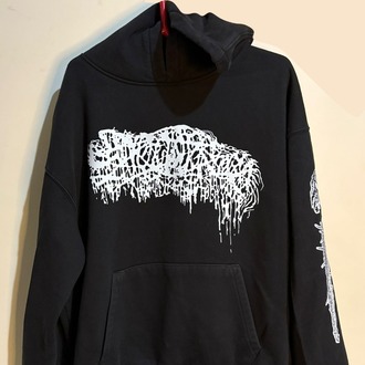 Sanguisugabogg - Slaughter and Filicide - Hoodie (Ön + arka + Kol baskı) (Arka baskı opsiyonel)