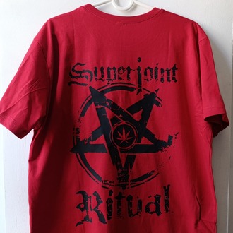 Superjoint Ritual - Slippy - Kırmızı Tshirt (Arka baskı opsiyonel) (Sludge, Crossover)