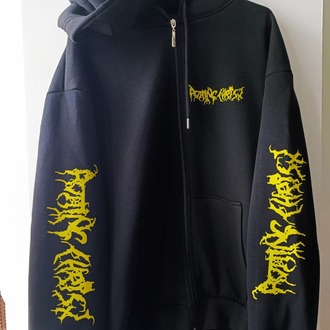 Rotting Christ - Primal Resurrection - Fermuarlı Hoodie (Black Metal)