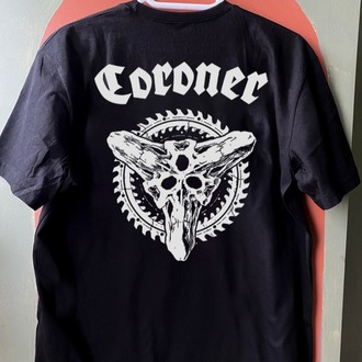 Coroner - Switzerland - Tshirt (Arka baskı opsiyonel) ( Technical Thrash Metal)