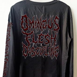 Cerebral Effusion - Ominous Flesh Discipline - Uzun Kollu Tshirt (Arka baskı ops.) (Brutal Death)