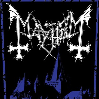 Mayhem - De Mysteriis Dom Sathanas - BackPatch (29x35cm) (Black Metal)
